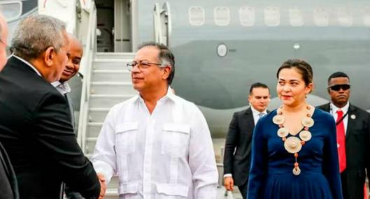 Petro viajó hasta Panamá para la posesión presidencial de José Raúl Mulino