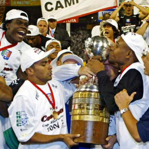 Foto de Jefrey Díaz, en nota de qué pasó con ese jugador campeón de Copa Libertadores con Once Caldas en 2004
