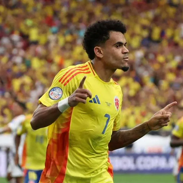 Foto de Luis Díaz, en nota de quién será rival de Colombia en cuartos de final de Copa América
