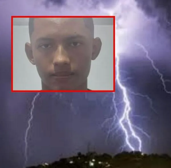 Joven fue impactado por un rayo mientras usaba su celular conectado al cargador