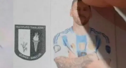 EN VIDEO: Profe calificó exámenes con números de la Selección Argentina