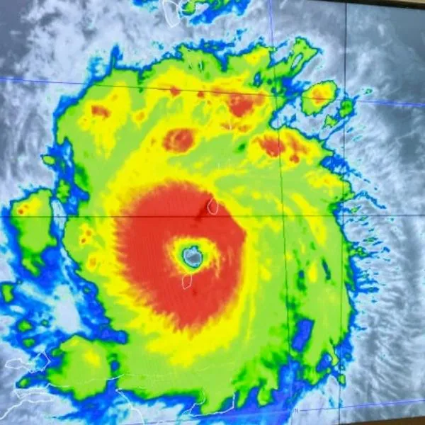 Huracán 'Beryl' arriba a Colombia. 