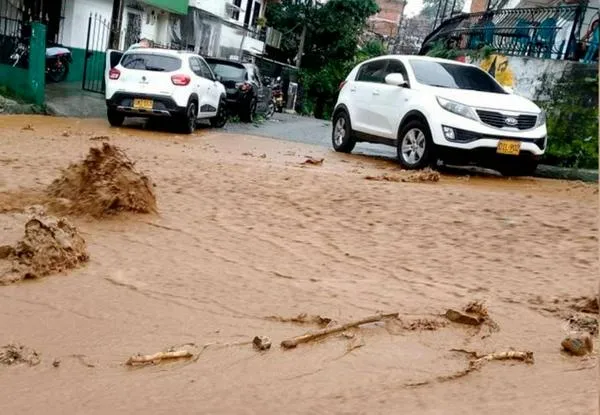 EN VIDEO: Lluvias causaron estragos en el nororiente de Medellín