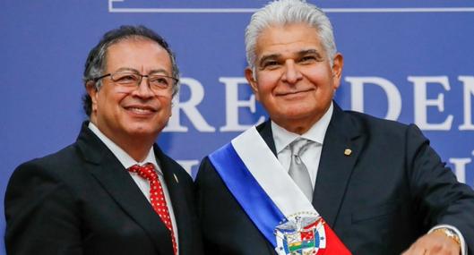 Presidentes de Colombia y Panamá buscan plan binacional para manejo de la migración