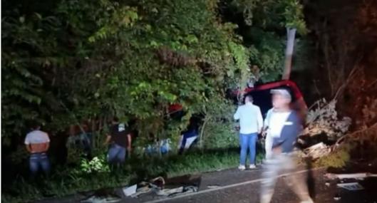 Accidente de ambulancia y bus en la vía Planeta Rica-Montería se cobró su quinta víctima 