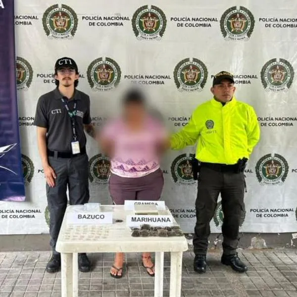 Una mujer capturada y dos menores aprehendidos por microtráfico en Melgar 