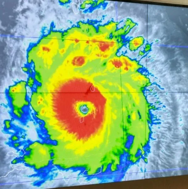 Huracán Beryl no tocará Colombia. 