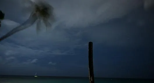 Paso del huracán Beryl por el Caribe. 