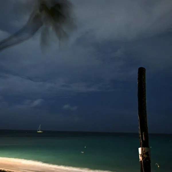 Paso del huracán Beryl por el Caribe. 