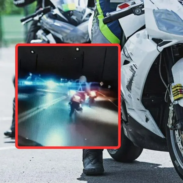 Mujer motociclista gravemente herida por grupo de moteros en La Calera, Cundinamarca 