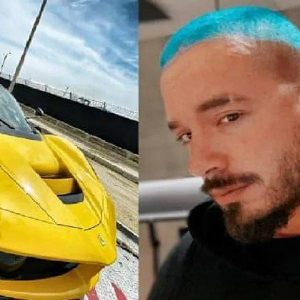 J Balvin sorprende a fanáticos de Medellín al prestarles su Ferrari de 2 mil millones de pesos por un café