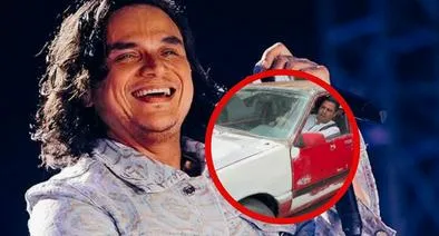 Silvestre Dangond hizo realidad promesa a un fanático al reemplazar su vehículo.