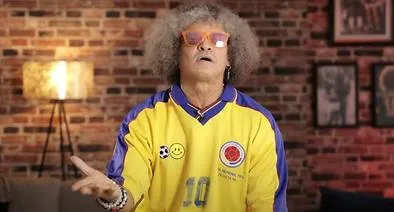 'Pibe' Valderrama, durísimo con Rafael Santos Borré