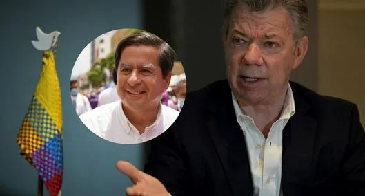 Juan Manuel Santos se desmarcó de Petro por asignación de Cristo en Mininterior