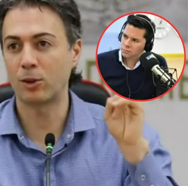 Pelea entre Luis Carlos Vélez de La FM y Daniel Quintero, exalcalde de Medellín
