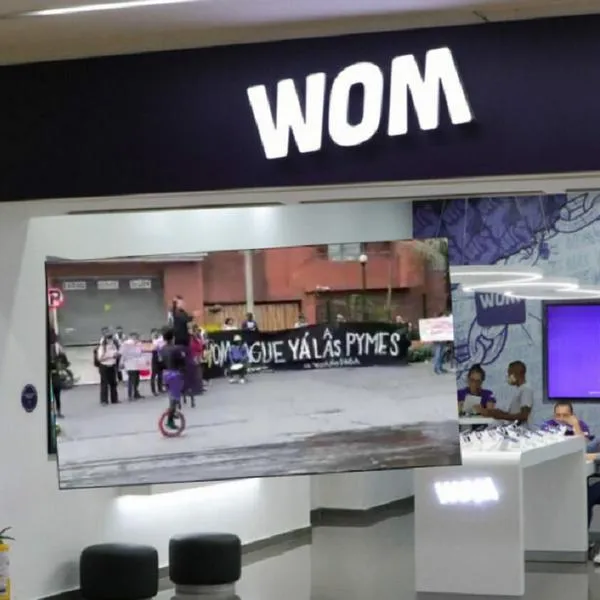 Se agravó crisis de WOM en Colombia: empresas (pymes) protestaron en las oficinas de la compañía por incumplimiento de pagos. Esto pasaría con usuaruios.