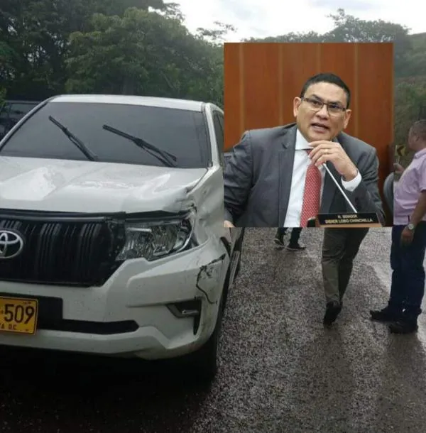Se accidentó la camioneta en la que viajaba el senador Didier Lobo: no hay heridos de gravedad