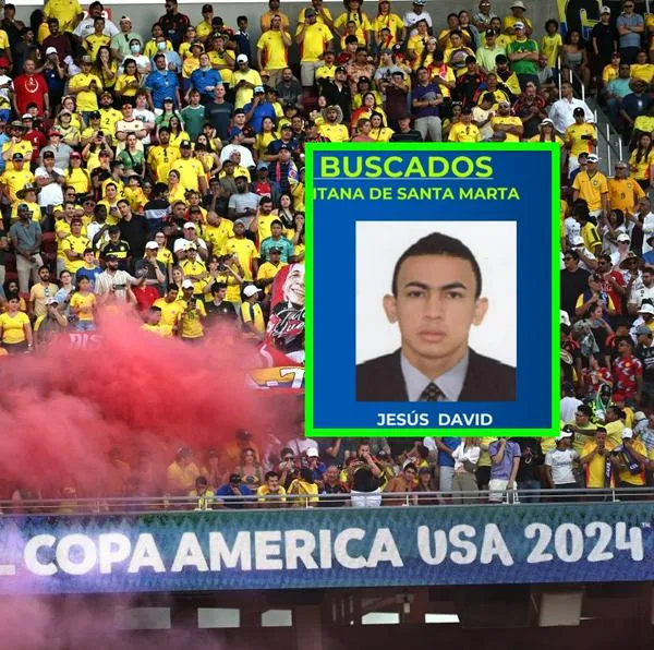 Cómo le parece: uno de los delincuentes más buscados del país fue visto disfrutando en pleno partido de la Selección Colombia