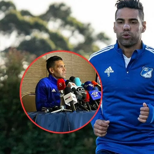 Falcao fue presentado ante hinchas y medios como nuevo Jugador de Millonarios