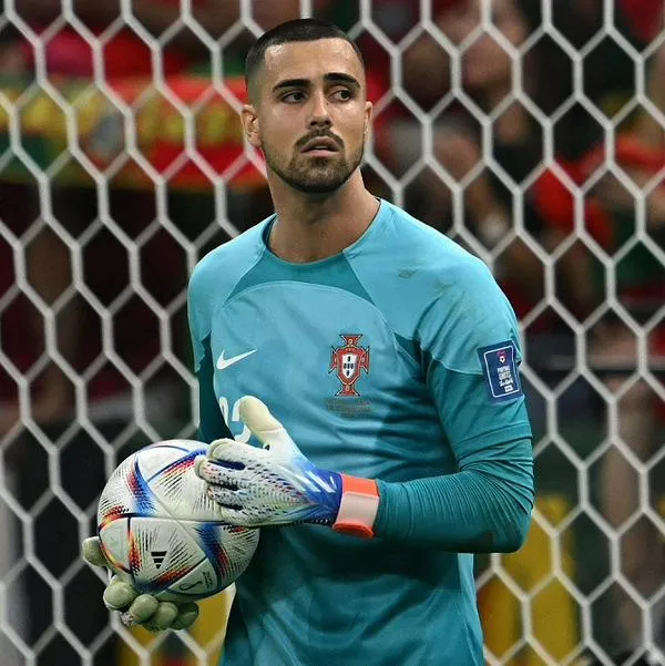 Diogo Costa, en nota sobre dónde juega el arquero de Portugal