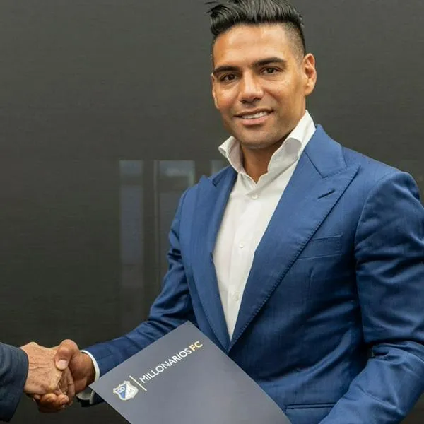  Falcao firmó contrato con Millonarios