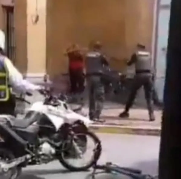 Ataque a agente de tránsito en Buga. 
