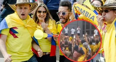 Así recibieron a Colombia en Phoenix, Arizona, antes de partido contra Panamá