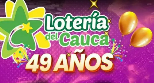 Lotería del Cauca resultado último sorteo hoy 6 de julio de 2024