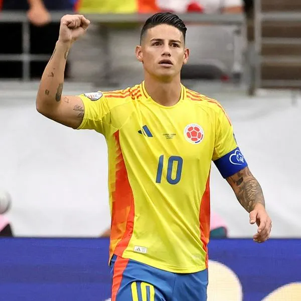 Imagen de James Rodríguez en la Copa América Estados Unidos 2024 por nota sobre cuántas personas se llaman como él