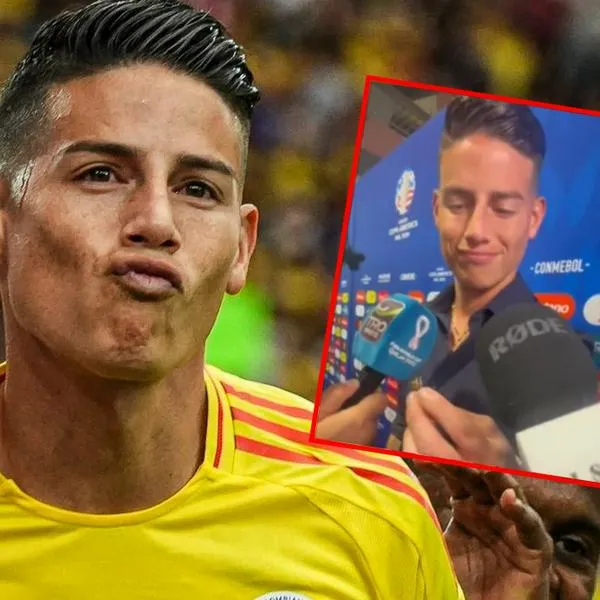 James Rodríguez recibió pequeño regalo luego de Colombia-Panamá y su gesto lo dijo todo