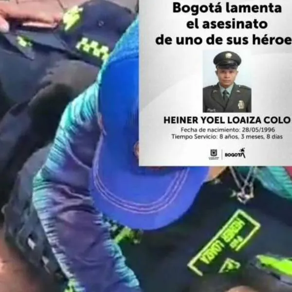 Inseguridad en Bogotá: así fue la balacera en la que murió un joven patrullero de la Policía 