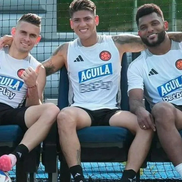 Esto le dijo Miguel Borja a Quintero para que le dejara cobrar el penalti.
