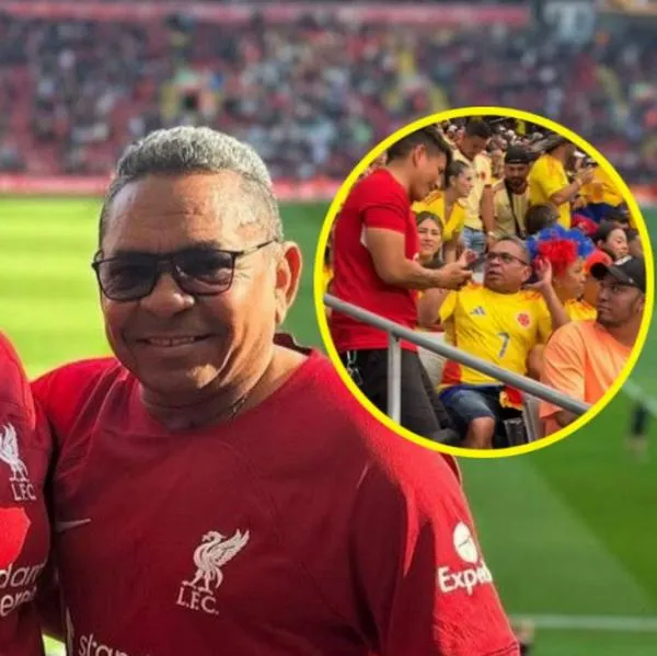 Al papá de Luis Díaz le sacaron la piedra en el estadio mientras el partido de Colombia vs. Panamá: video y qué pasó