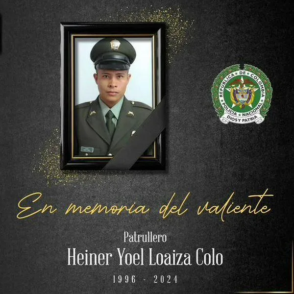 Recompensa por datos de los dos asesinos del patrullero Loaiza Colo