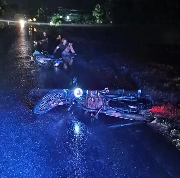 Cinco heridos dejó choque de motocicletas en la vía Cereté – San Pelayo