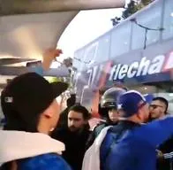 Hinchas de Millonarios, locos por Falcao en Argentina antes de duelo contra River Plate