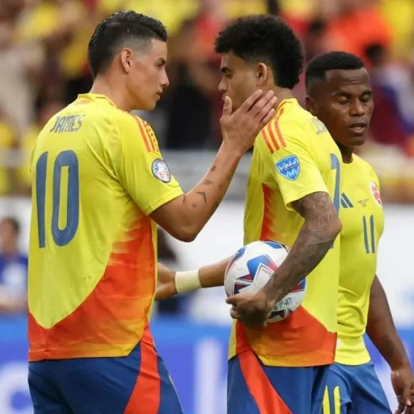 James Rodríguez y Luis Díaz, a propósito de lo que dijo Andrés Orozco, campeón con Colombia en 2001, sobre el mejor de la 'Tricolor' en la Copa América