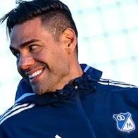 Falcao llegó a Argentina con Millonarios, pero le hizo guiño a River Plate