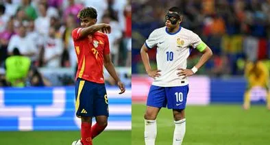 España y Francia juegan por la semifinal de la Eurocopa 2024.