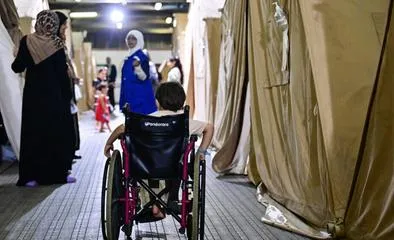 ‘Acampamos junto a un hospital’: el calvario de los discapacitados en Gaza