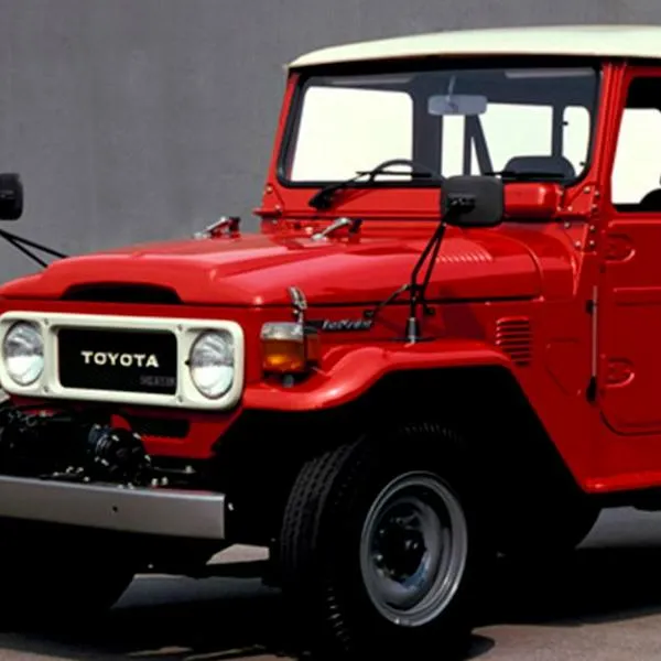 Toyota Land Cruiser fue la primera camioneta de la marca japonesa que llegó a Colombia y costaba solo 20.000 pesos.