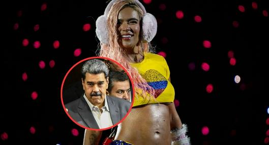 Nicolás Maduro dijo que Karol G le mandó canción para campaña, pero era mentira