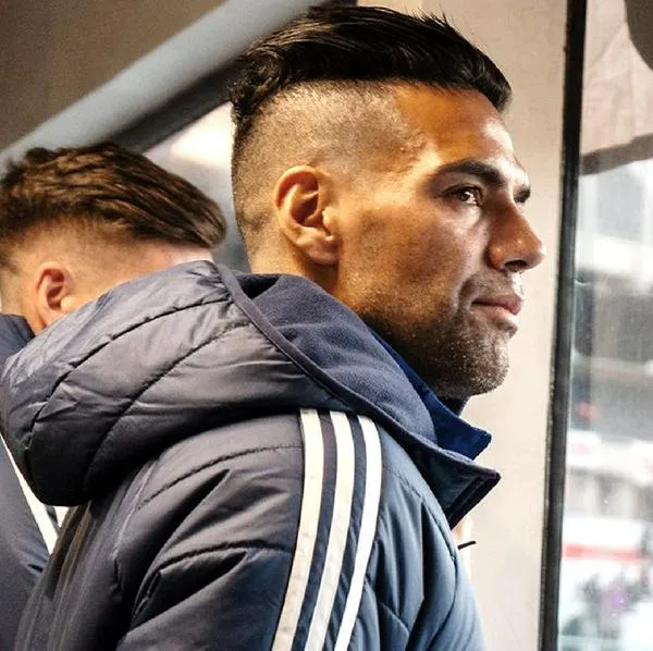 Falcao García, que fue reprochado por hincha de River Plate en Buenos Aires, Argentina