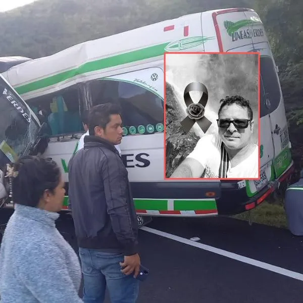 Conductor de una aerovan murió en brutal choque contra un camión de la misma empresa