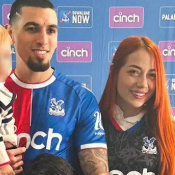  Manuela Angel, la esposa de Daniél Muñóz, a quien  / captira dexpulsaron con tarjeta roja