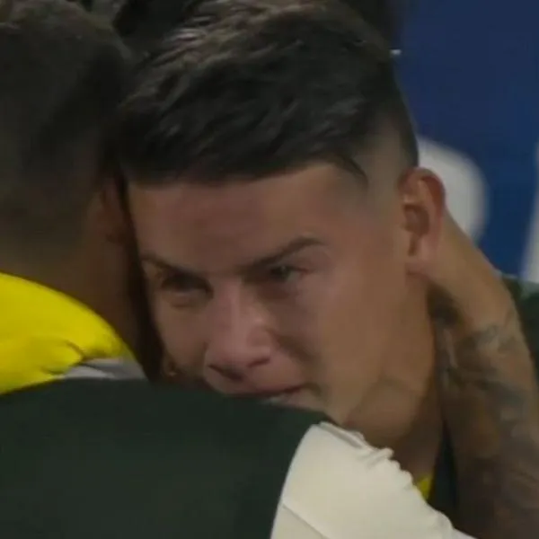 James Rodríguez, de la Selección Colombia, lloró en entrevista luego de vencer a Uruguay y conseguir el boleto a la final de la Copa América.