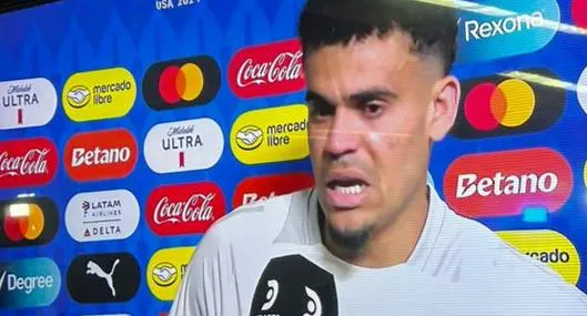 'Lucho Díaz lloró al hablar de James Rodríguez, dijo que era su inspiración