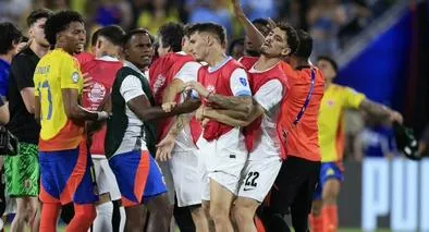 ¿Por qué comenzó la pelea entre jugadores de Uruguay y Colombia? Revelador video