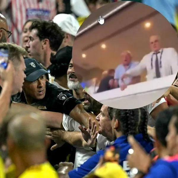 Dirigentes Uruguayos también la emprendieron contra hinchas colombianos