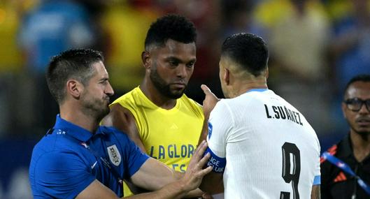 Luis Suárez y la pelea que tuvo con Colombia.